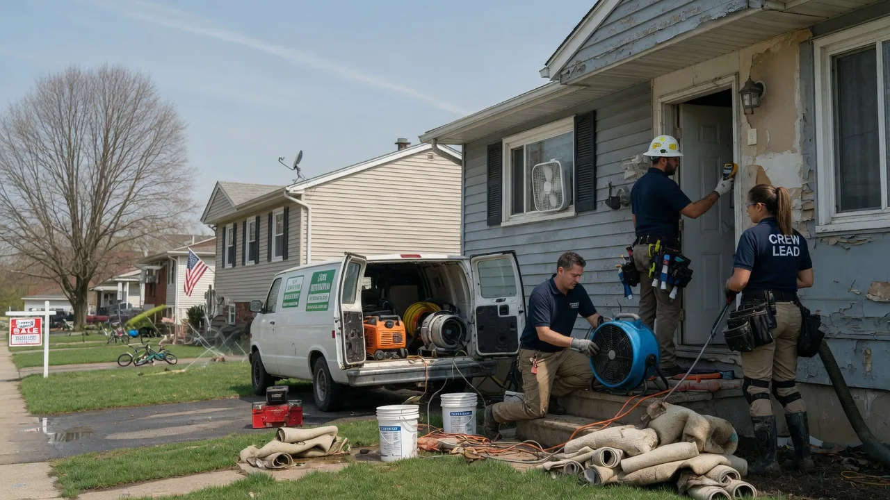 Flood Cleanup in Eddyville, NE near me