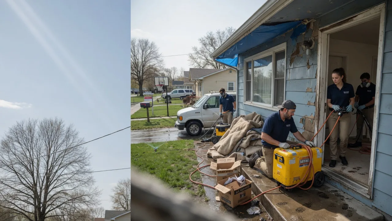 Basement Flood Cleanup in Eddyville, NE near me